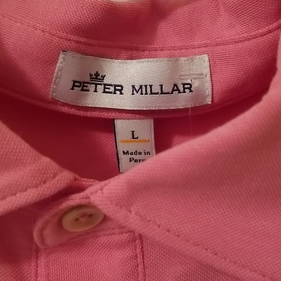 Peter Millar Mens short sleeve sport polo - Picture 2 of 6